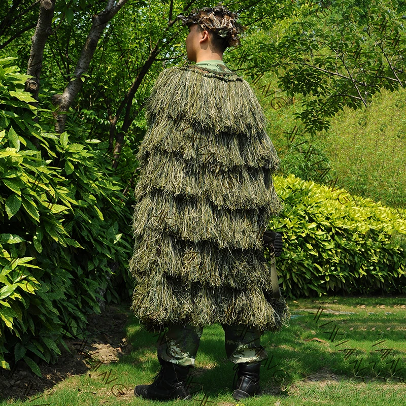 Мужской уличный охотничий костюм Ghillie одежда Мужская камуфляжная охотничья Gilley