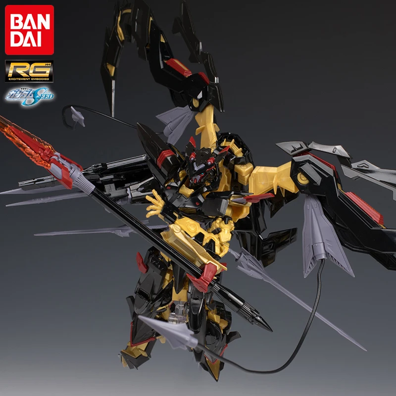 Япония Аниме мобильный костюм Bandai Hobby Robot 24 RG 1/144 MBF-P01 Золотая оправа Amatsu Mina Gundam Seed