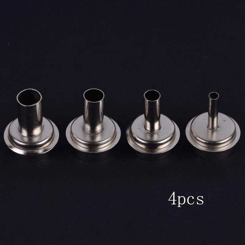4pcs Быстрый 861DW TR1300A Тепловая воздушная пушка сопла(головка) для A8 A9 A10 A11 процессор нагревательный микроскоп 45 обезжиривающая насадка рукав - Цвет: 4pcs