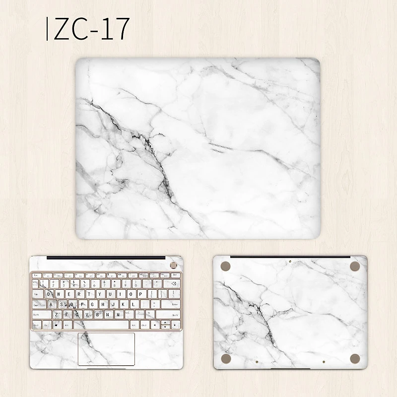

White Marble Laptop Sticker for Huawei Matebook X Pro 13.9 X 13.3 Vinyl Decal Notebook Skin for MateBook E 12 D 15.6 Laptop Skin