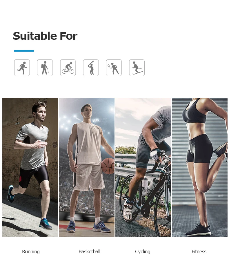 AONIJIE E4108 One Piece Protective Knee Brace Support Compression Sleeve Knee Pad Wrap Volleyball Kneepad For Arthritis Running