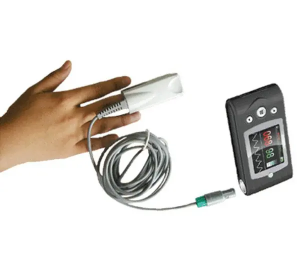 Цифровой Портативный пульсоксиметр CMS60C с программным обеспечением|pulse oximeter|handheld