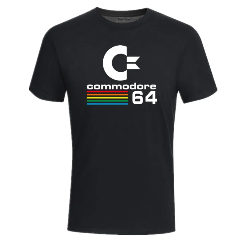 Новые летние Commodore 64 Футболки C64 SID Amiga Ретро 8 bit ультра классный дизайн футболки