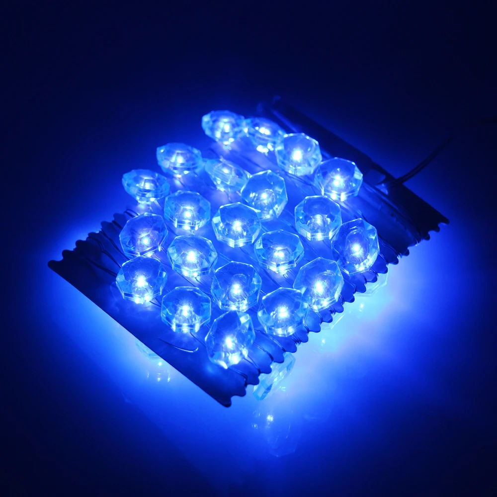На батарейках 3 м 10 футов 40LED Сапфировая форма светодиодные гирлянды сказочные
