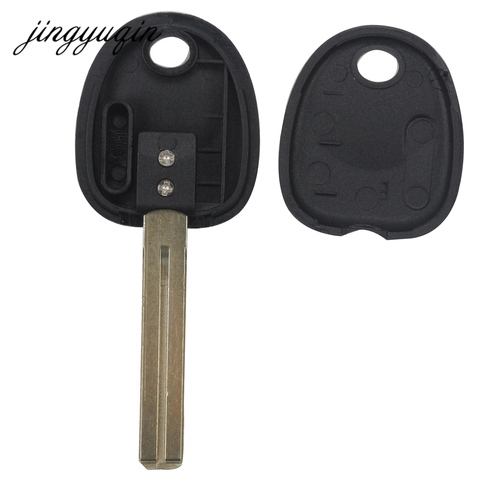 Jingyuqin зажигание транспондер TOY48 Корпус ключа Замена для Hyundai IX35 IX20 Verna Sonata без