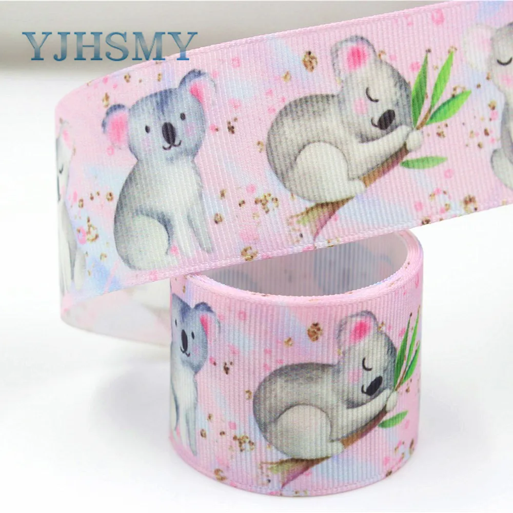 YJHSMY I-181106-149 38 мм 5 ярдов мультфильм животных ленты Термальность с печатным
