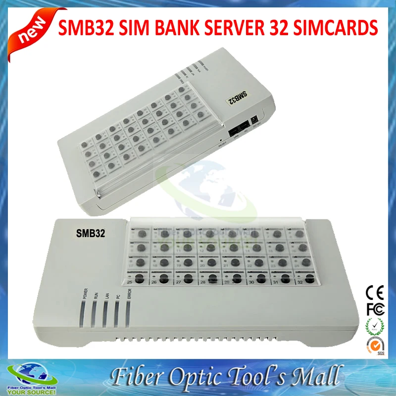 Авто SMB32/32 SIM КАРТЫ ДИСТАНЦИОННОГО СЕРВЕР/SIM БАНК 32 поддержка GoIP Шлюз оптом и в