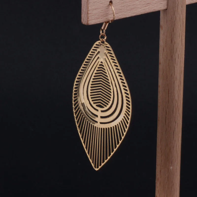 DIY ювелирные изделия для ушей, медное покрытие, серьги, кулон, материал 18 k, настоящее золото, капли воды, листья, Круглые, Mori, ретро, 4 штуки