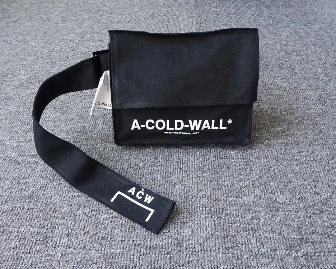A-COLD-WALL ACW Холщовая Сумка, сумка на талию, рюкзаки в стиле хип-хоп, уличная многофункциональная сумка на плечо, сумка Джастин Бибер