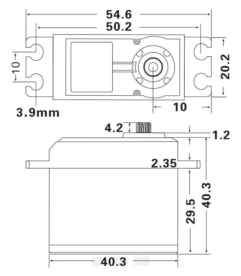 JX Servo CLS6036HV 35 кг 180 градусов без сердечника цифровой сервопривод для Запчасти для радиоуправляемого вертолета