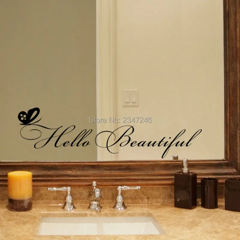 Здравствуйте красивые виниловые наклейки для спальни или ванной комнаты