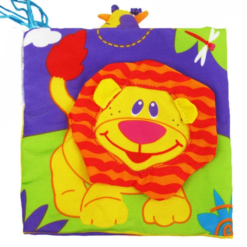 Детская тканевая книжка бампер для кровати многофункциональный Забавный цвет