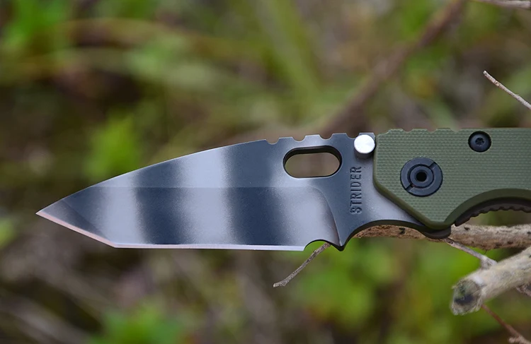 Kevinjohn SMF тактическая Ножи для шашлыков RW1 темно-Танто Rogue Warrior S35VN лезвие G10 + TC4
