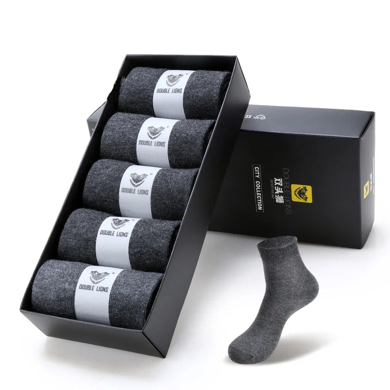 Модные брендовые модельные носки мужские высококачественные классические