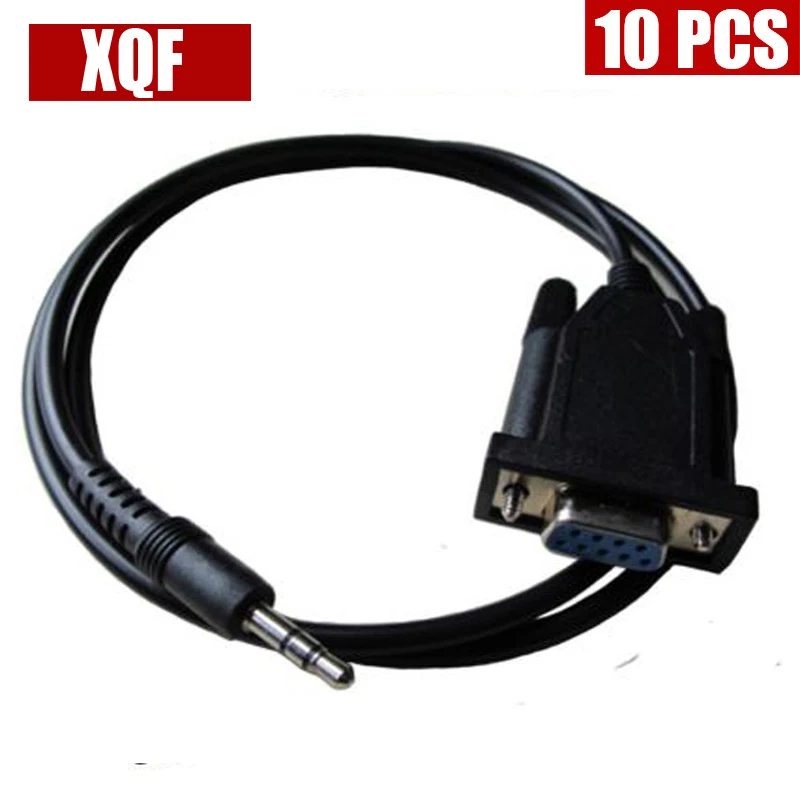 XQF 10PCS  Programming Cable for ICOM IC-V8 IC-V8000 IC-2800H ALINCO Radio DJ-X10, DJ-X3 Radio