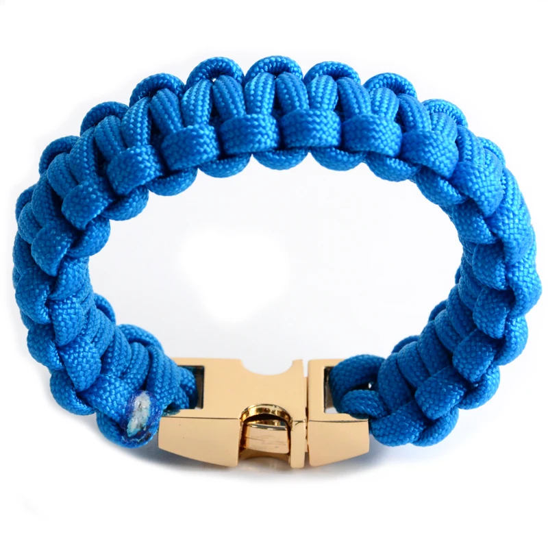 Браслет для выживания Paracord с металлической пряжкой наружного