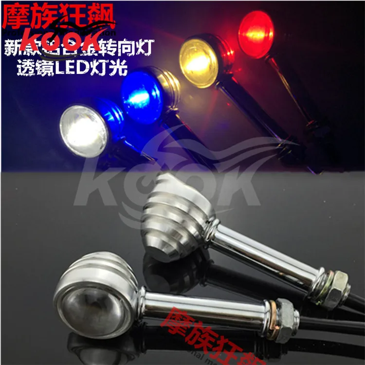 Мини указатель поворота для мотоцикла 4 цвета|blinker blue|blinker motoblinker led |