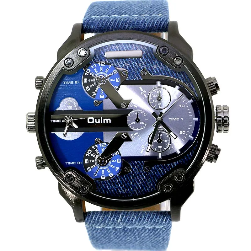 Большие мужские часы роскошные брендовые военные армейские повседневные