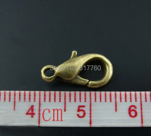 Free Shipping! 50PCs Antique Bronze Lobster Parrot Clasps 7*14mm E01143 | Украшения и аксессуары