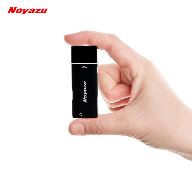 NOYAZU V17 самый маленький профессиональный 8 ГБ Мини Диктофон MP3 плеер USB цифровой