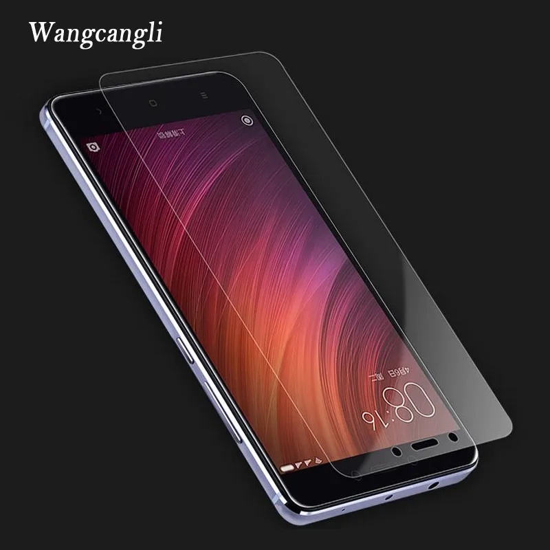 Защитное стекло wangcangli для xiaomi redmi 4x экрана note 4A 4 pro 3 закаленное стекло|Защитные