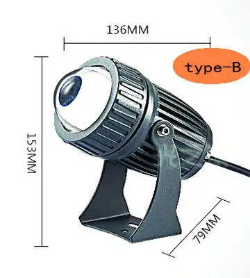 10 Вт 12 15 CREE луч света для съемки Светодиодный точечный светильник
