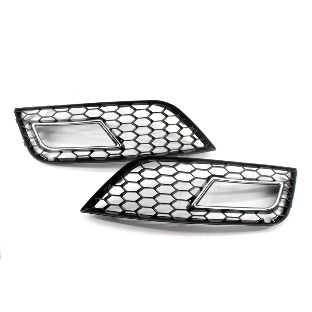 Auto Accessories Bumper Fog Light Cover Vent Grille Side Insert Fit for Audi A4L B9 2013-2015 Car Styling | Автомобили и