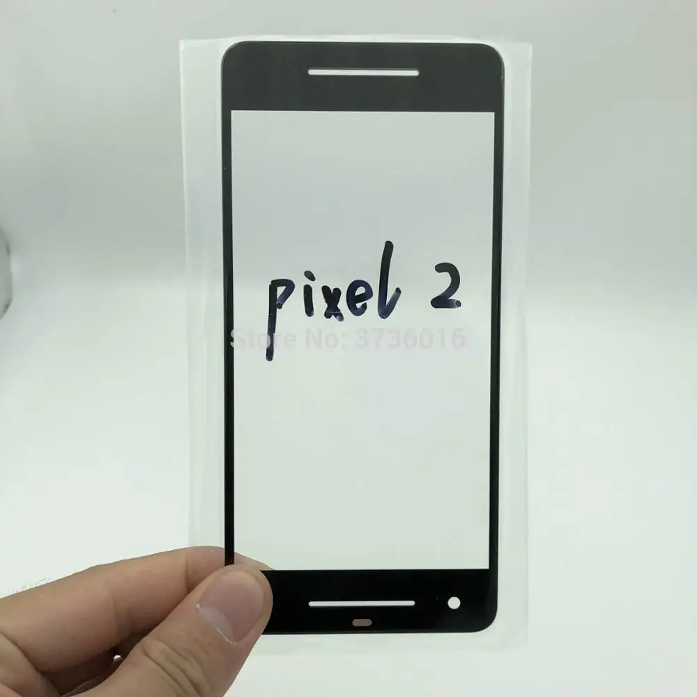 5 шт. стекло с OCA для Google Pixel 2 треснувшее замена ремонт Dsiplay Sscreen Outher Сменное
