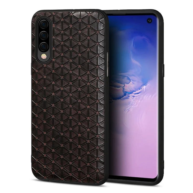 Чехол LANGSIDI из натуральной кожи для samsung a50 A30 a40 a70 противоударный защитный мягкий