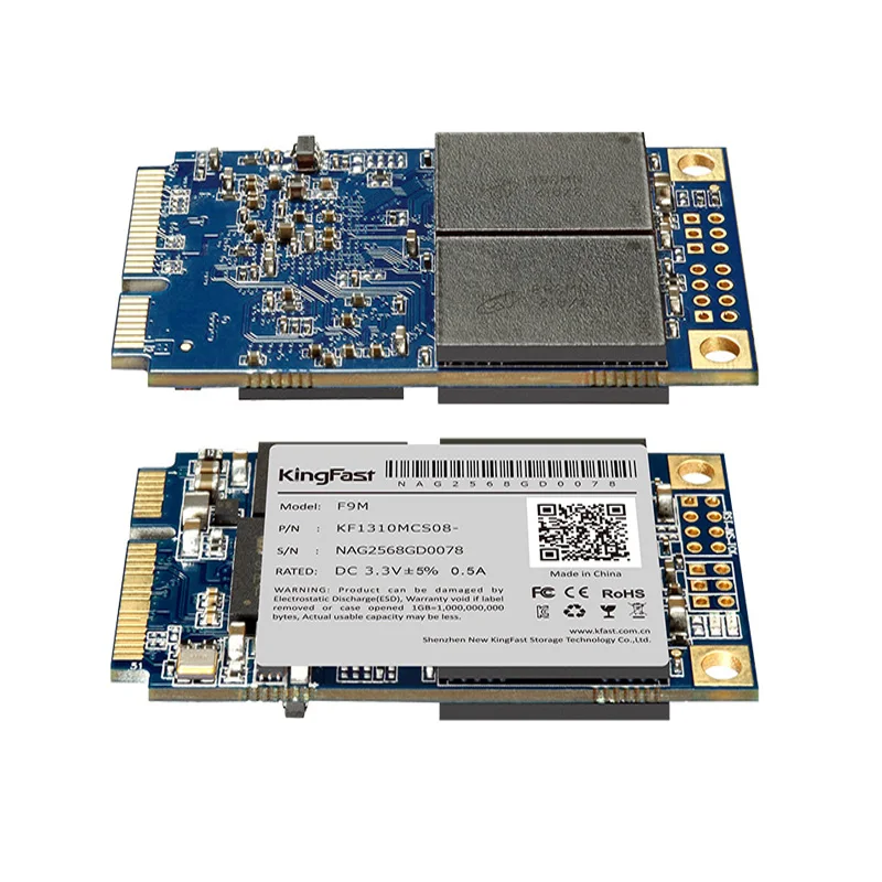 Kingfast F9M Стабильная производительность ПК Внутренний накопитель Msata 512 ГБ SATAIII MLC
