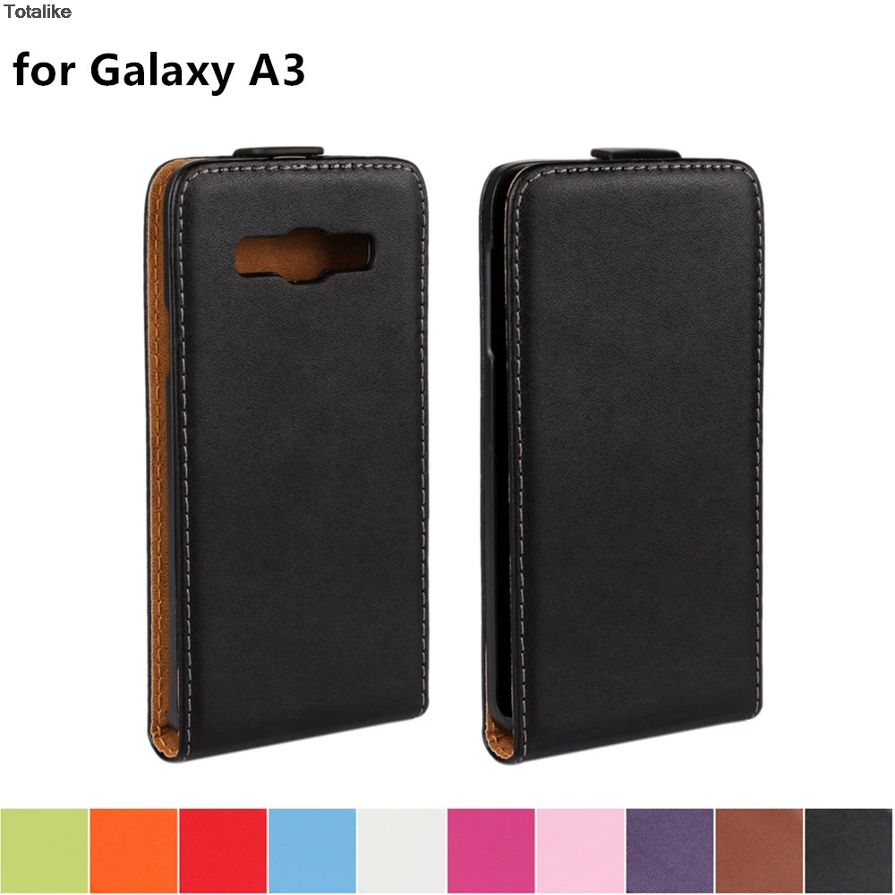 Раскладной чехол для телефона Samsung Galaxy A3 A300F A300FU кожаный ультратонкий Магнитный