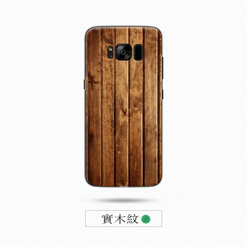 Для Samsung Galaxy S8 Plus S8Plus чехол для телефона ультра тонкий Деревянный Жесткий +