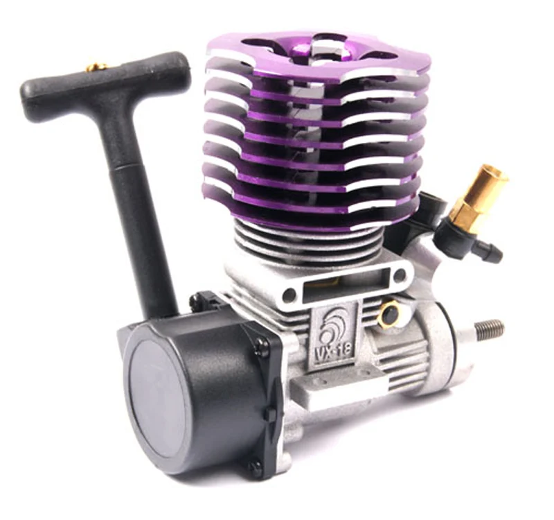 1 шт. HSP 02060 1/10 RC автомобили Vertex 18 Двигатель 2.95CC вытяжной стартер метанол синий и