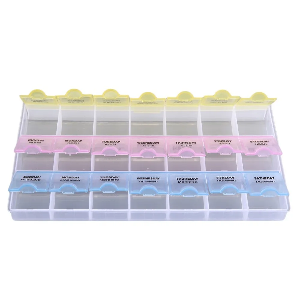 21 Slots Plastic Electronic Component Storage Box Container Tool Case Transparent Packaging | Инструменты