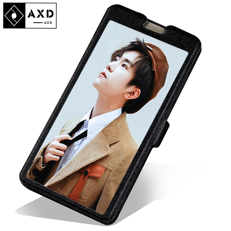 AXD откидной Чехол с окошком для LG Optimus L70 L80 L90 L9 P760 прозрачный чехол подставка