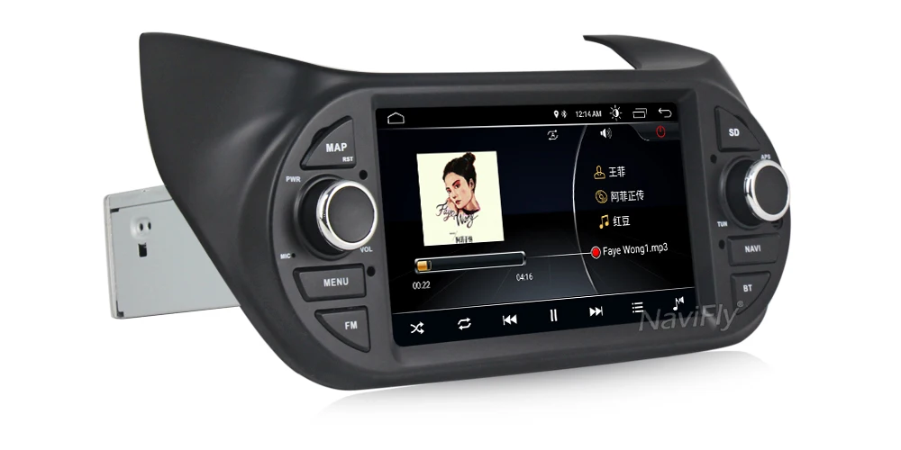 HD 1024*600 Android 9,1 автомобильный мультимедийный плеер GPS автомобильный радиоприёмник FM стереонаушники для FIAT/Fiorino/Qubo/Citroen/Nemo/peugeot/Bipper