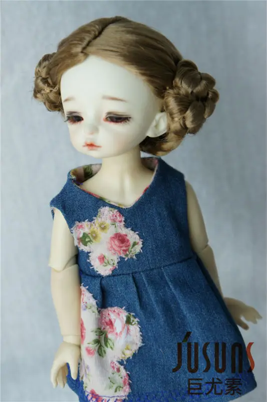 JD102 1/6 Lovely Ballerina Wigs Size 6-7inch doll wigs YOSD synthetic mohair BJD wig fashion accessories | Игрушки и хобби