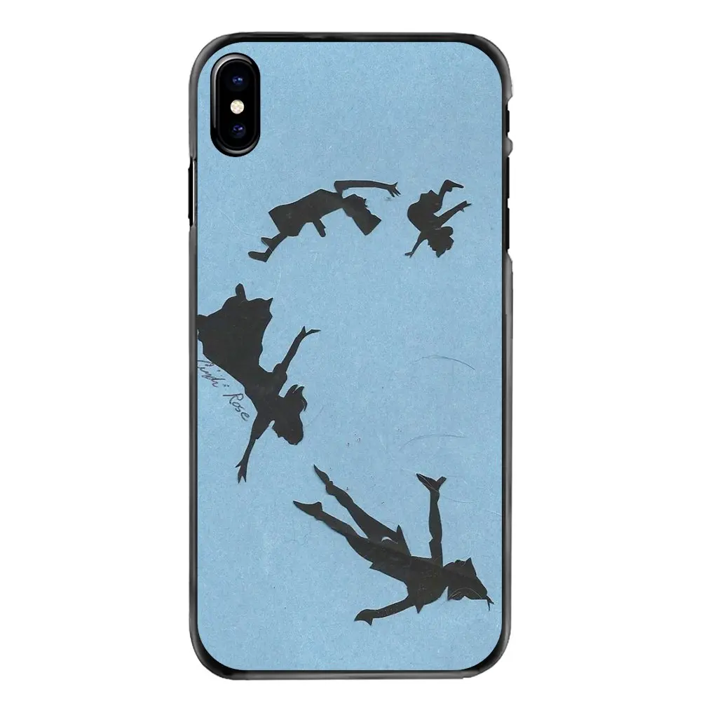 Accessories Bag Case For iPhone 4 4S 5 5S 5C SE 6 6S 7 8 Plus X XR XS Max iPod Touch Peter Pan Take Me To Neverland Glossy |