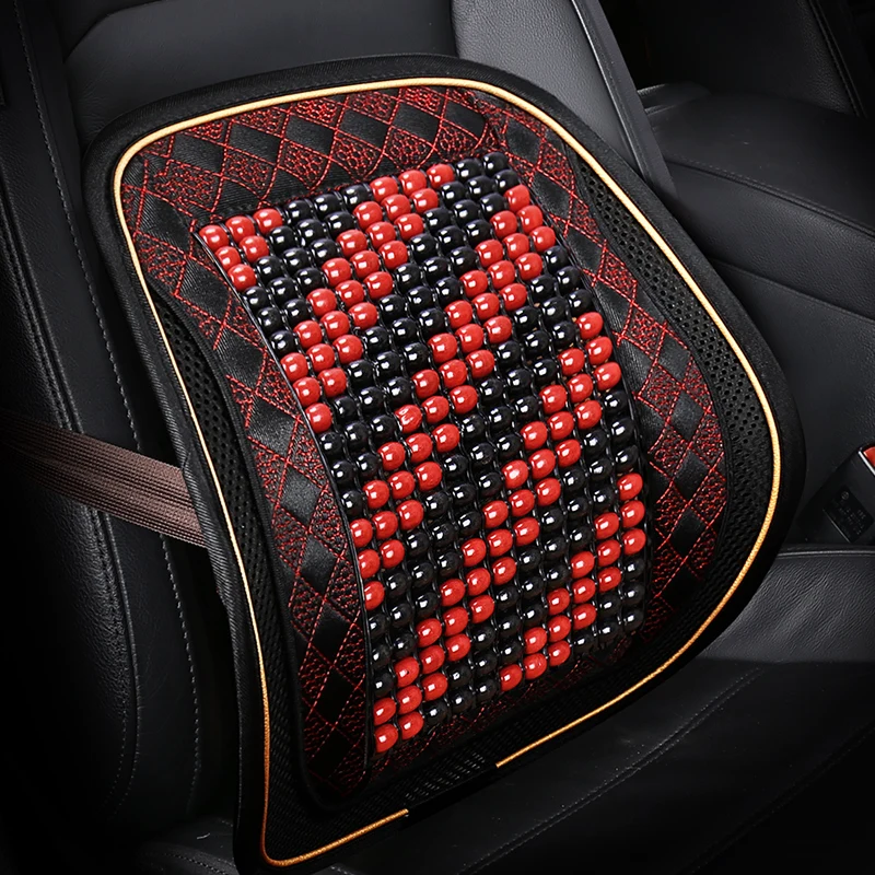 

Car Seat Office Chair Massage Back Lumbar Support Pillow Mesh Ventilate Cushion Pad Auto Interior Accessories Waist Supports