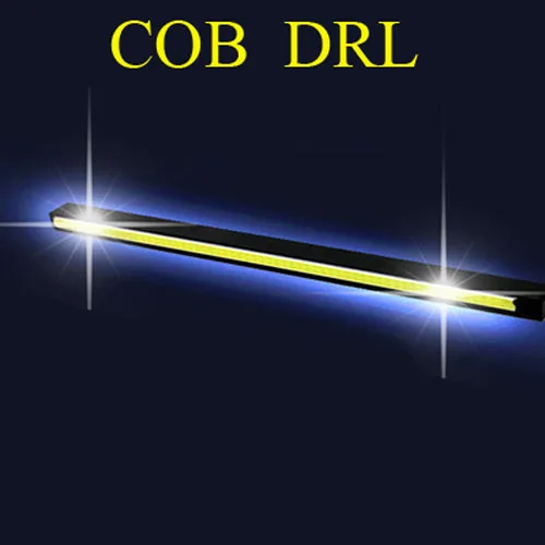 2 шт./компл. Новый дизайн LED DRL светодиодные дневные ходовые огни авто COB светильник