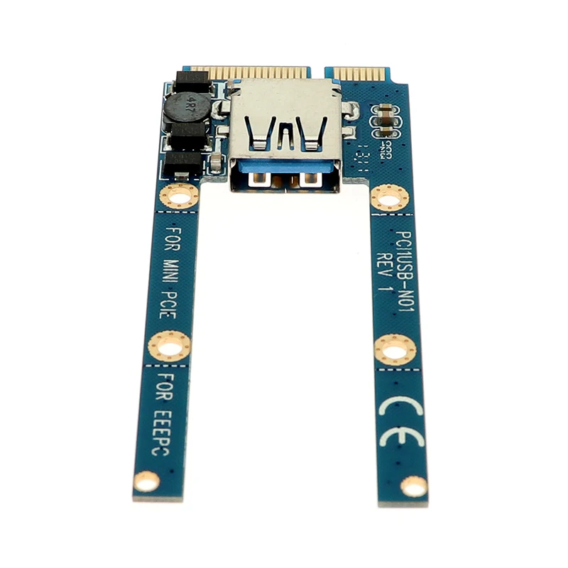 Заводская цена мини PCIe PCI E к USB 2 0 адаптер mPCIe в USB2.0 конвертерная карта|pci-e to usb|mini