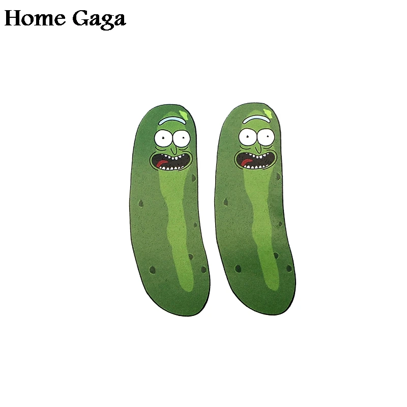 Homegaga, 2 шт., Рик и Морти, сделай сам, временное боди-арт, для женщин, на плече, на руку, Переводные татуировки, макияж, наклейки, вечерние, косплей, D1072