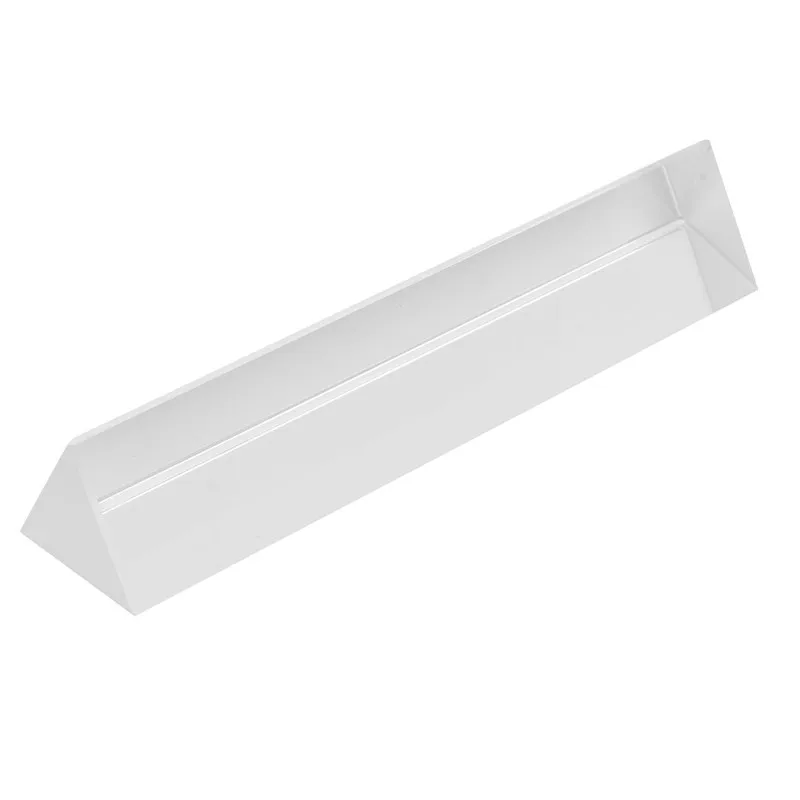 Triangular Color Prism K9 Optical Glass Right Angle Reflecting Teaching Stones Decoration Crafts | Дом и сад