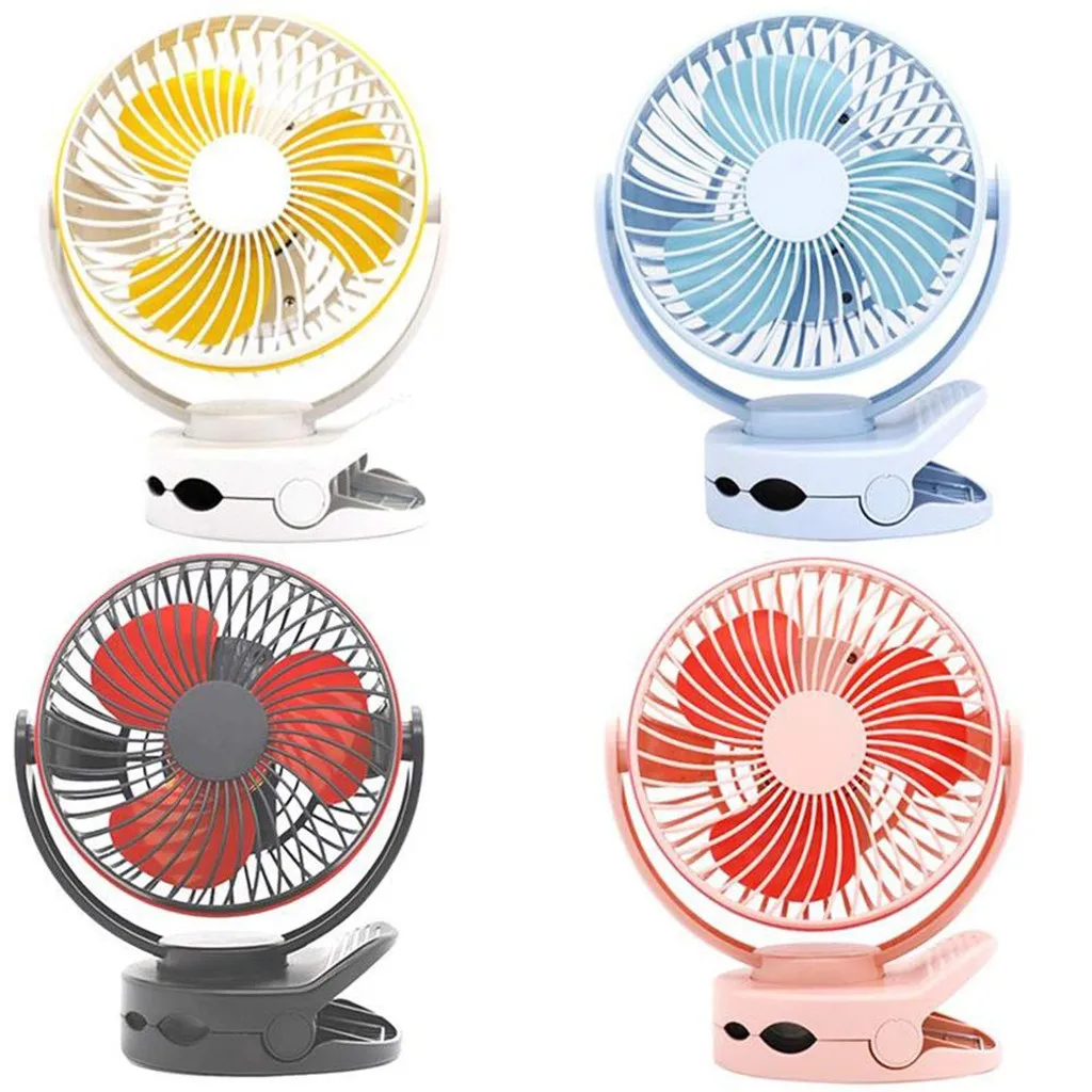 Летний Мини Многофункциональный клип вентилятор USB четырехскоростной