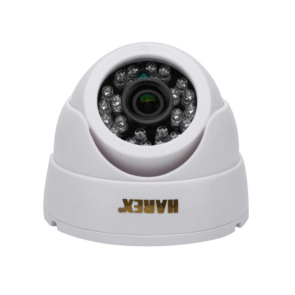 Купольная IP-камера ONVIF с ИК-светодиодами 720P/1080P 1 0 мегапикселей 24 шт. комнатное