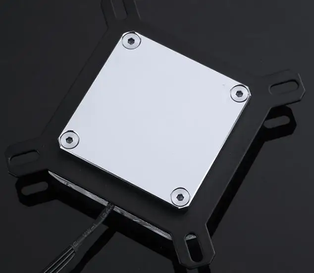 Intel amd cpu блок водяного охлаждения, водоблок 0,4 мм микрорезка микро водный путь
