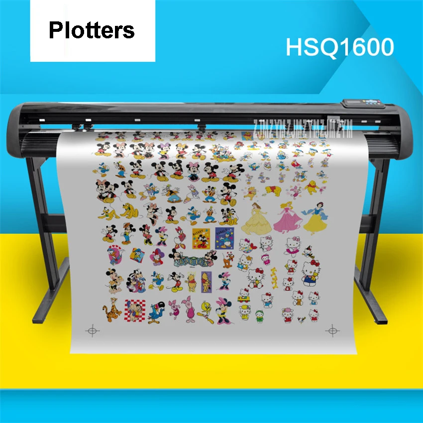 110V/220V HSQ1600 Cutter Plotters Stickers Banners Graphic Design Digital Cutting large-format section cutter plotters 1600mm | Компьютеры