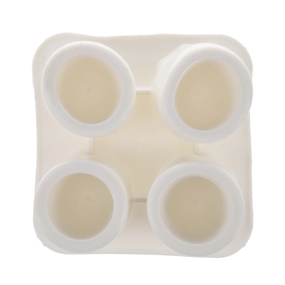 Силиконовые Формочки в форме 4 стаканов для ледяных кубиков стеклянные