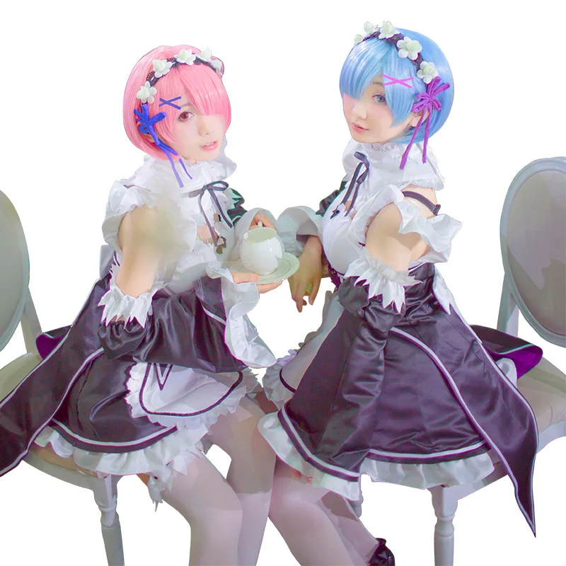 [Черная пятница] Remu Re Zero Life в другом мире от Косплей Хэллоуин маскарадный костюм
