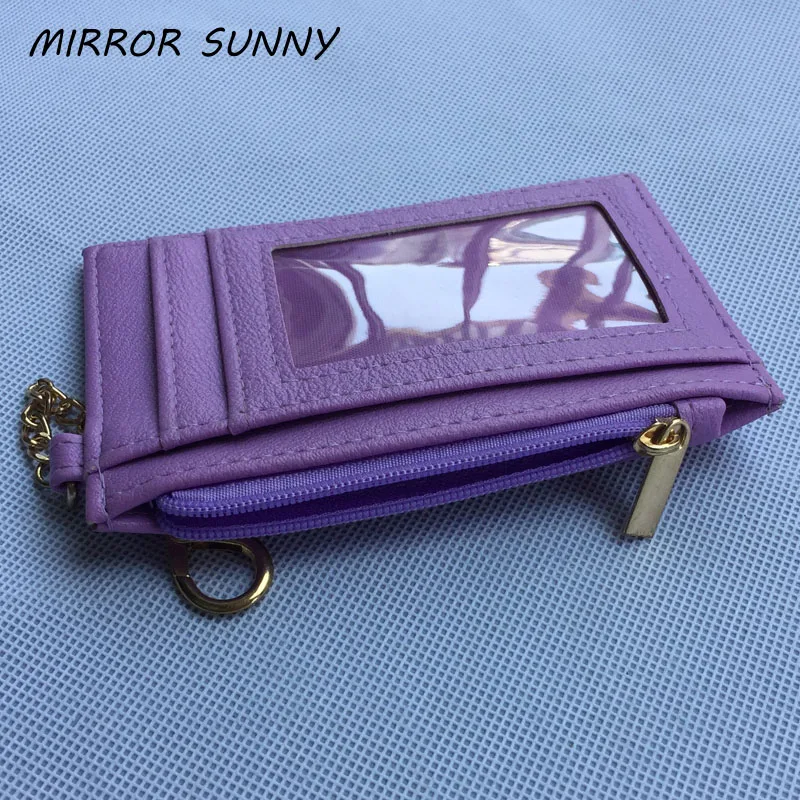 Модный кошелек с держателем для карт мужчин и женщин на молнии напечатанными